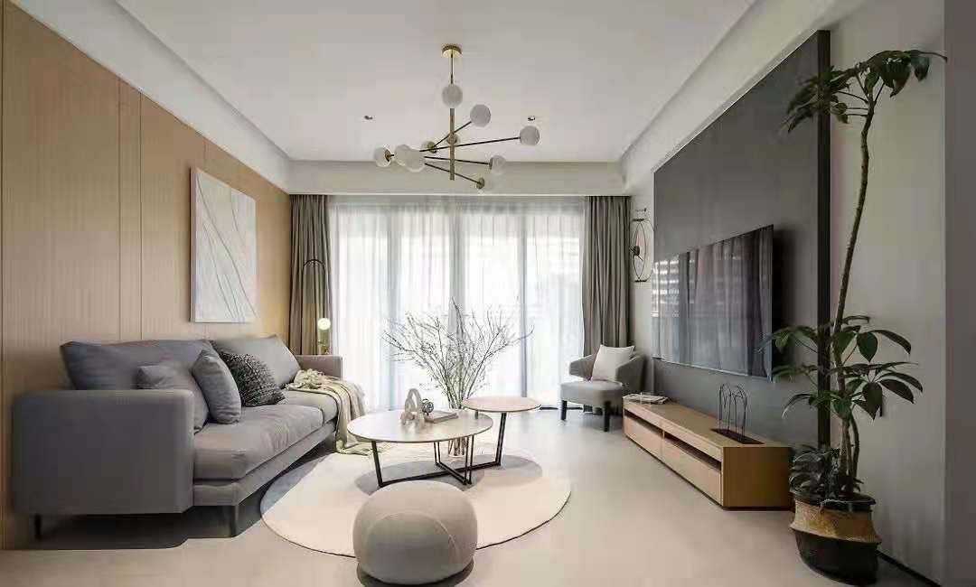 自然舒適的木飾面, 溫柔色調(diào)的軟裝，讓整個空間更具治愈感和親和力，加上生活的煙火氣，安靜而溫馨，平淡而簡單。 (9).jpg